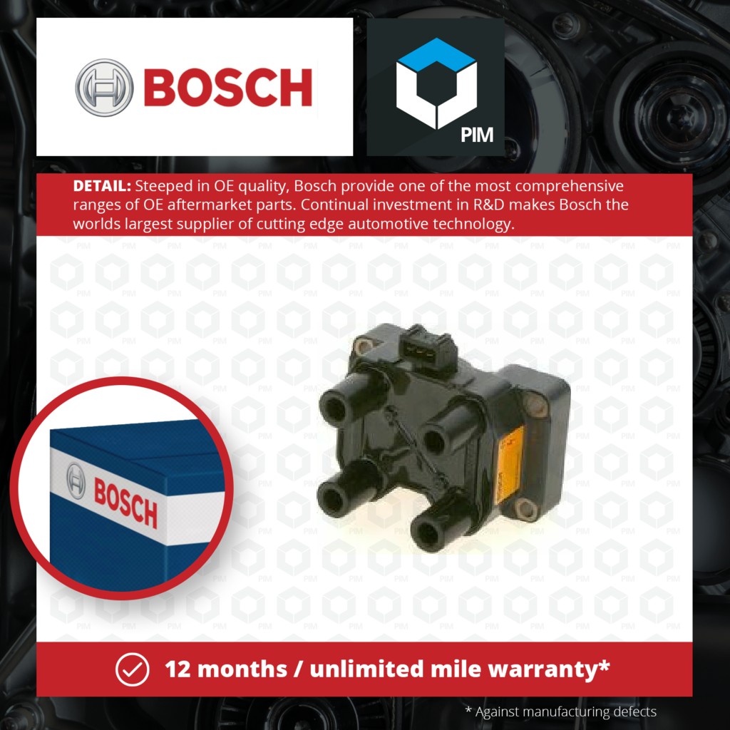 Bosch Ignition Coil 0221503001 [PM455827]