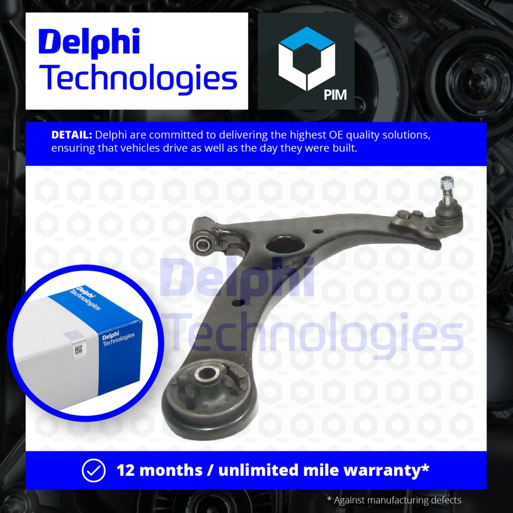 Delphi Wishbone / Suspension Arm TC1993 [PM455408]