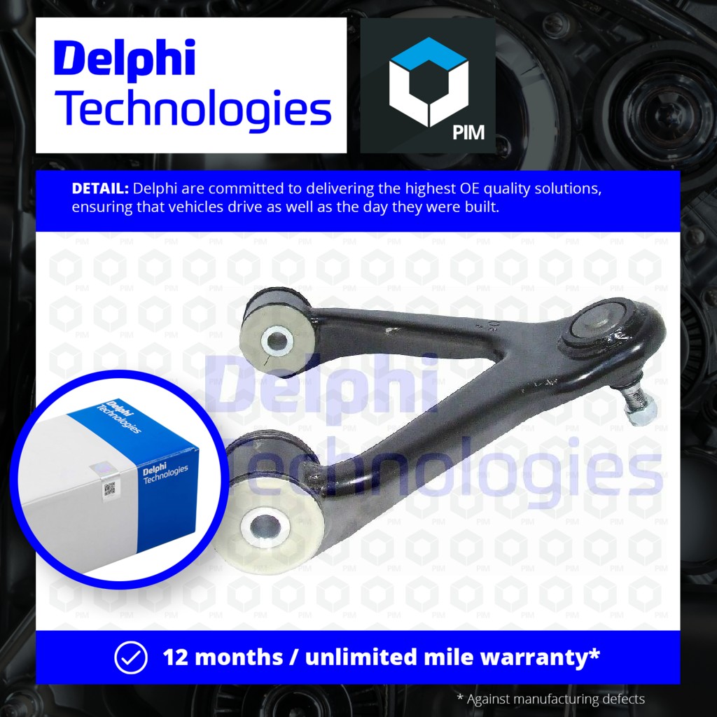 Delphi Wishbone / Suspension Arm Upper Right TC1936 [PM455369]