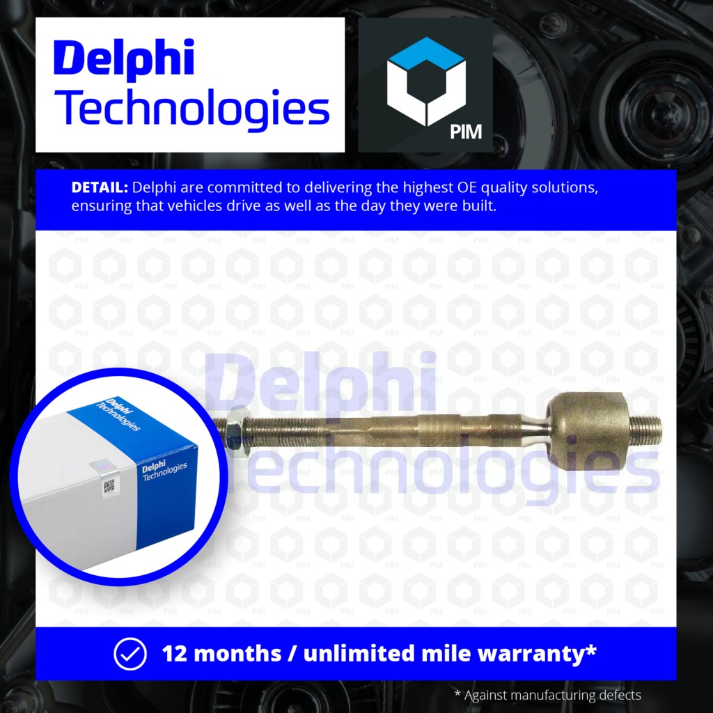 Delphi Inner Rack End Left or Right TA2503 [PM455246]