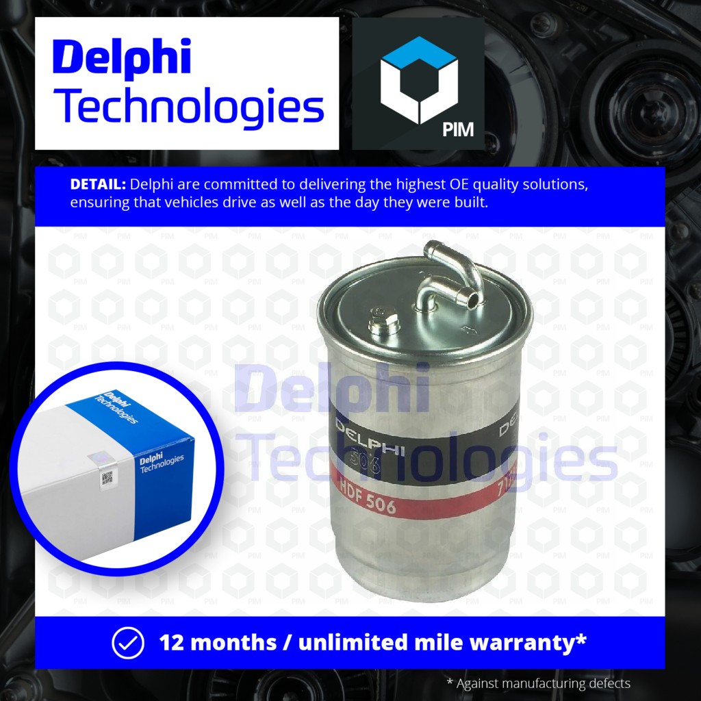 Delphi Fuel Filter HDF506 [PM453820]