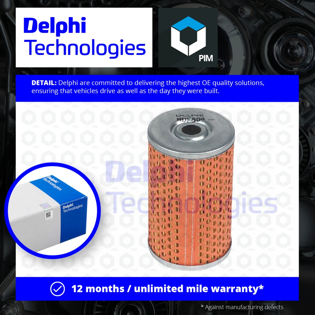 Delphi Fuel Filter HDF504 [PM453819]