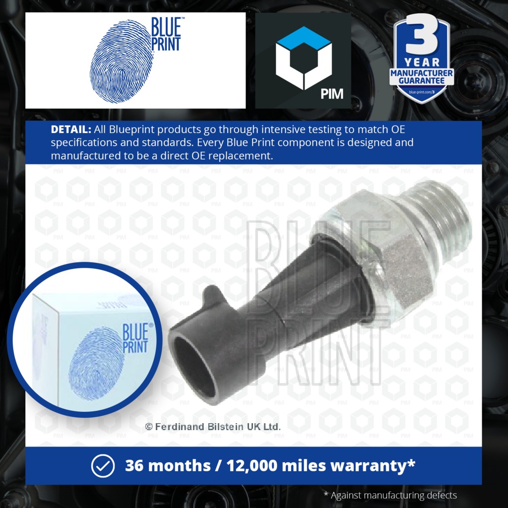 Blue Print Oil Pressure Switch ADZ96606 [PM452507]