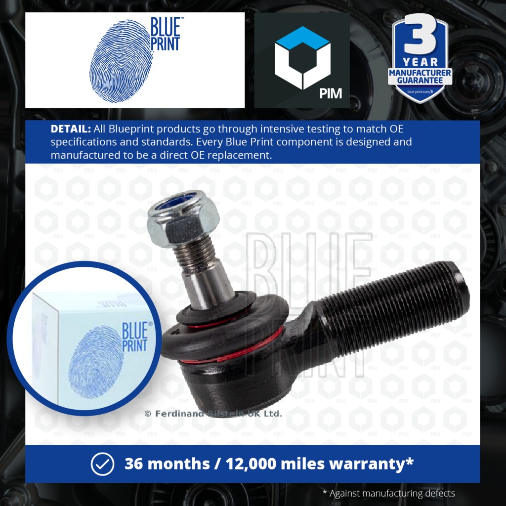 Blue Print Tie / Track Rod End ADT38754 [PM451925]