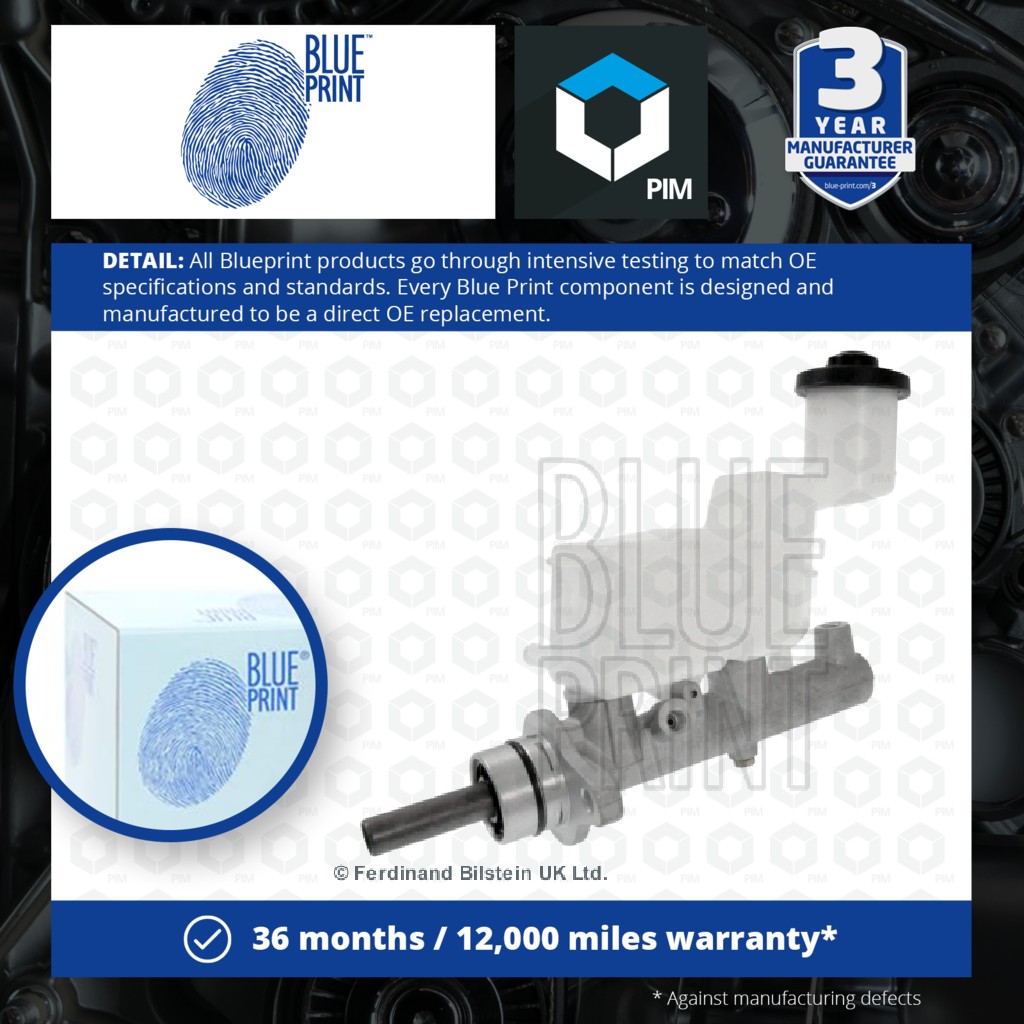 Blue Print Brake Master Cylinder ADT35132 [PM451240]