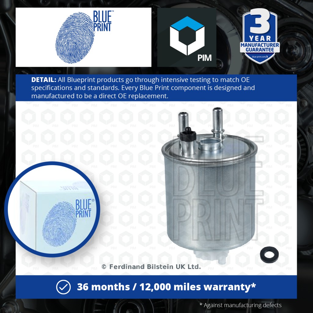 Blue Print Fuel Filter ADR162301C [PM450945]