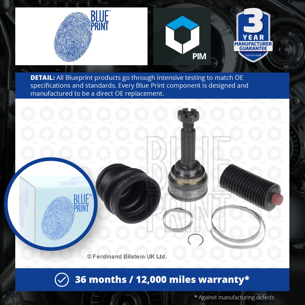 Blue Print CV Joint Front Outer ADK88903 [PM448622]