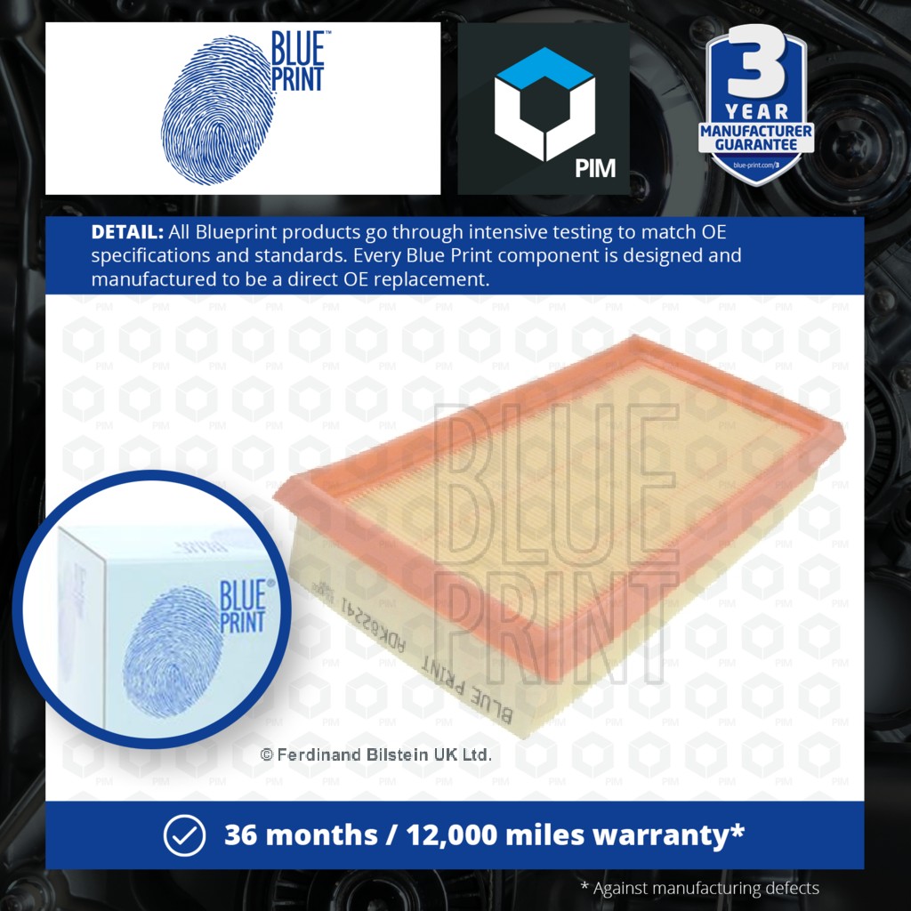 Blue Print Air Filter ADK82241 [PM448501]