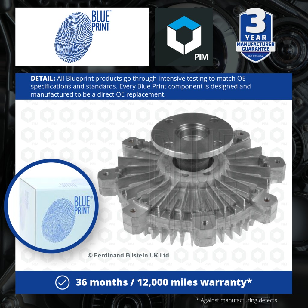 Blue Print Radiator Fan Viscous Coupling ADG091804 [PM448089]
