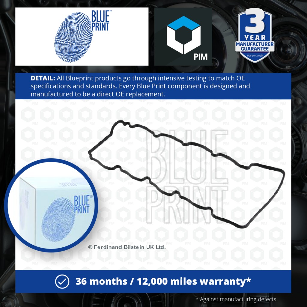 Blue Print Rocker Cover Gasket ADG06756 [PM447744]