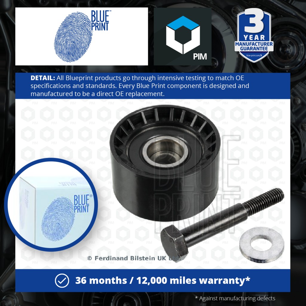 Blue Print Timing Belt Guide Pulley ADA107603 [PM446973]