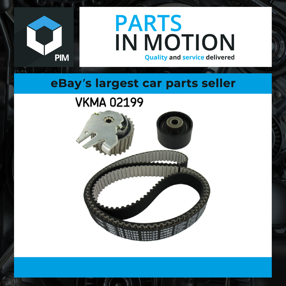 SKF Timing Belt Kit VKMA02199 [PM423035]
