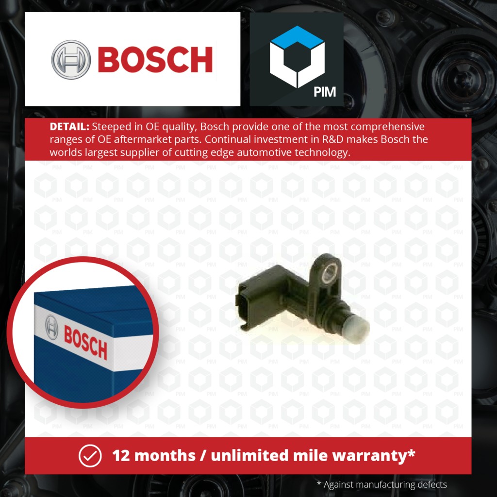 Bosch Camshaft Position Sensor 0232103064 [PM423022]