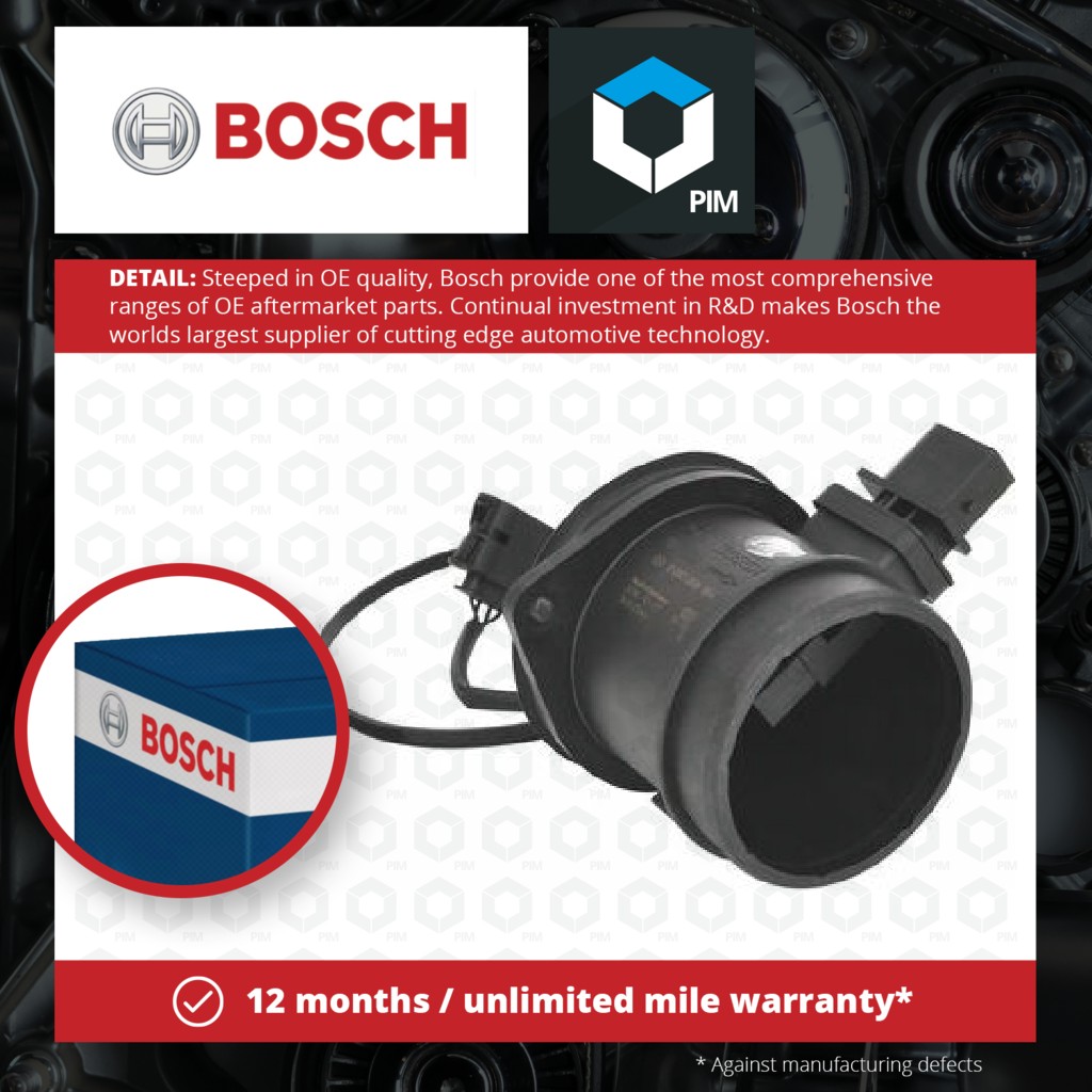 Bosch Air Mass Sensor 0281006184 [PM423012]