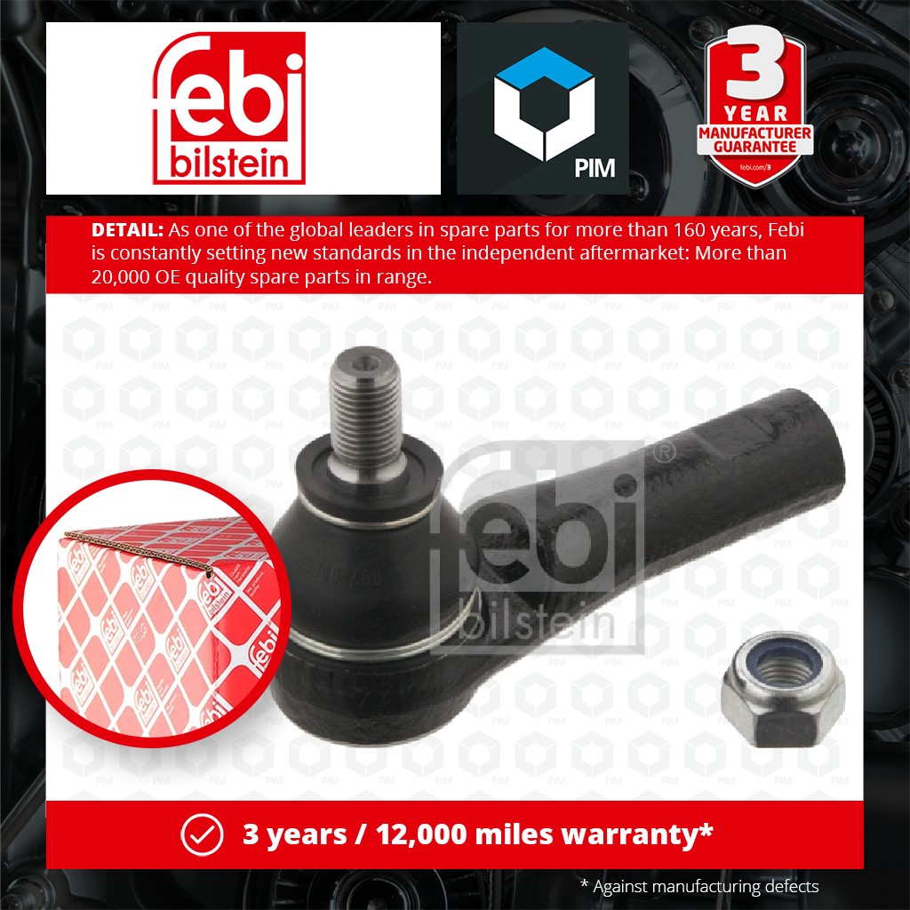 Febi Tie / Track Rod End Left or Right 12798 [PM409109]