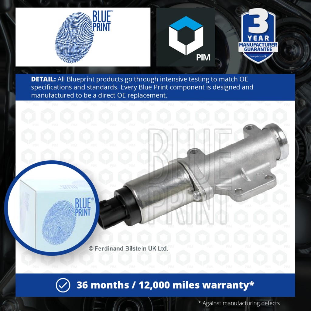 Blue Print Idle Control Valve ADN17414 [PM405549]