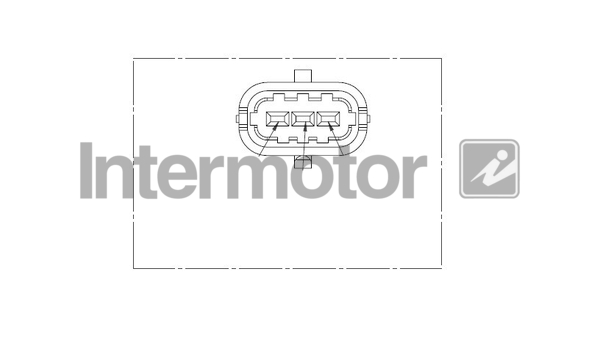 Intermotor Camshaft Position Sensor 19160 [PM404958]