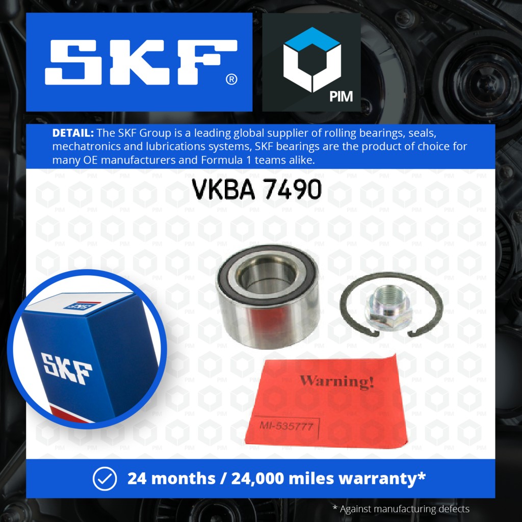 SKF Wheel Bearing Kit VKBA7490 [PM404491]