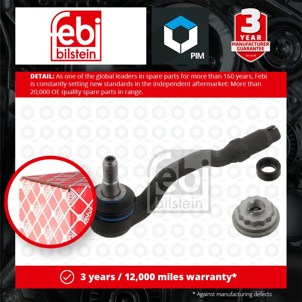 Febi Tie / Track Rod End Left or Right 33511 [PM403794]