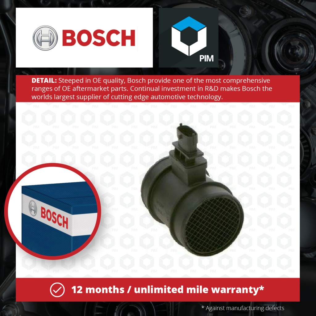 Bosch Air Mass Sensor 0281002861 [PM401391]