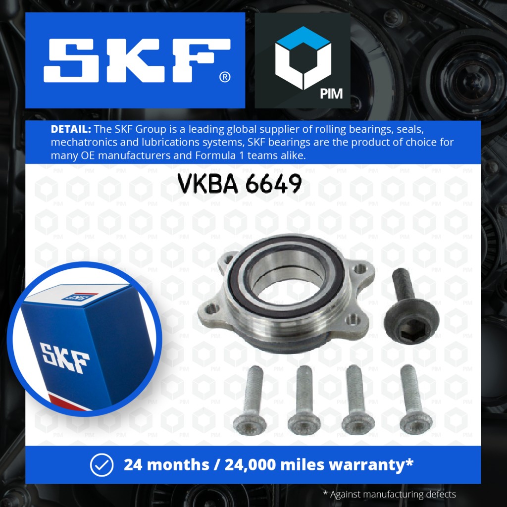 SKF Wheel Bearing Kit VKBA6649 [PM401326]