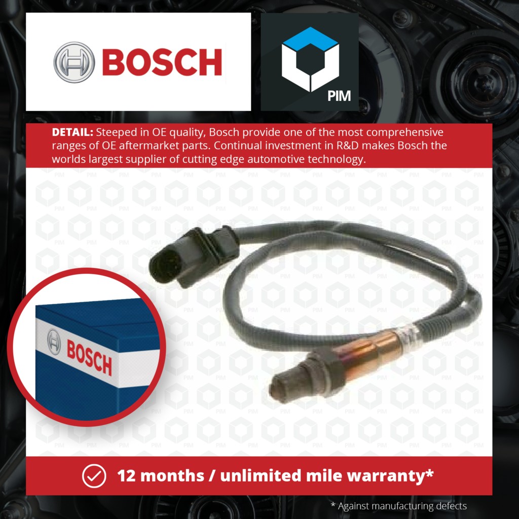 Bosch Lambda Sensor 0258017130 [PM400791]