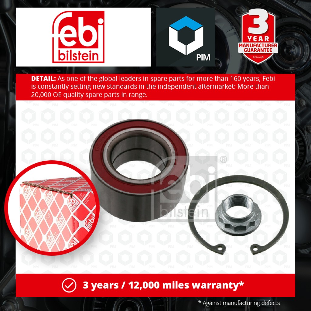 Febi Wheel Bearing Kit Rear 21996 [PM399711]