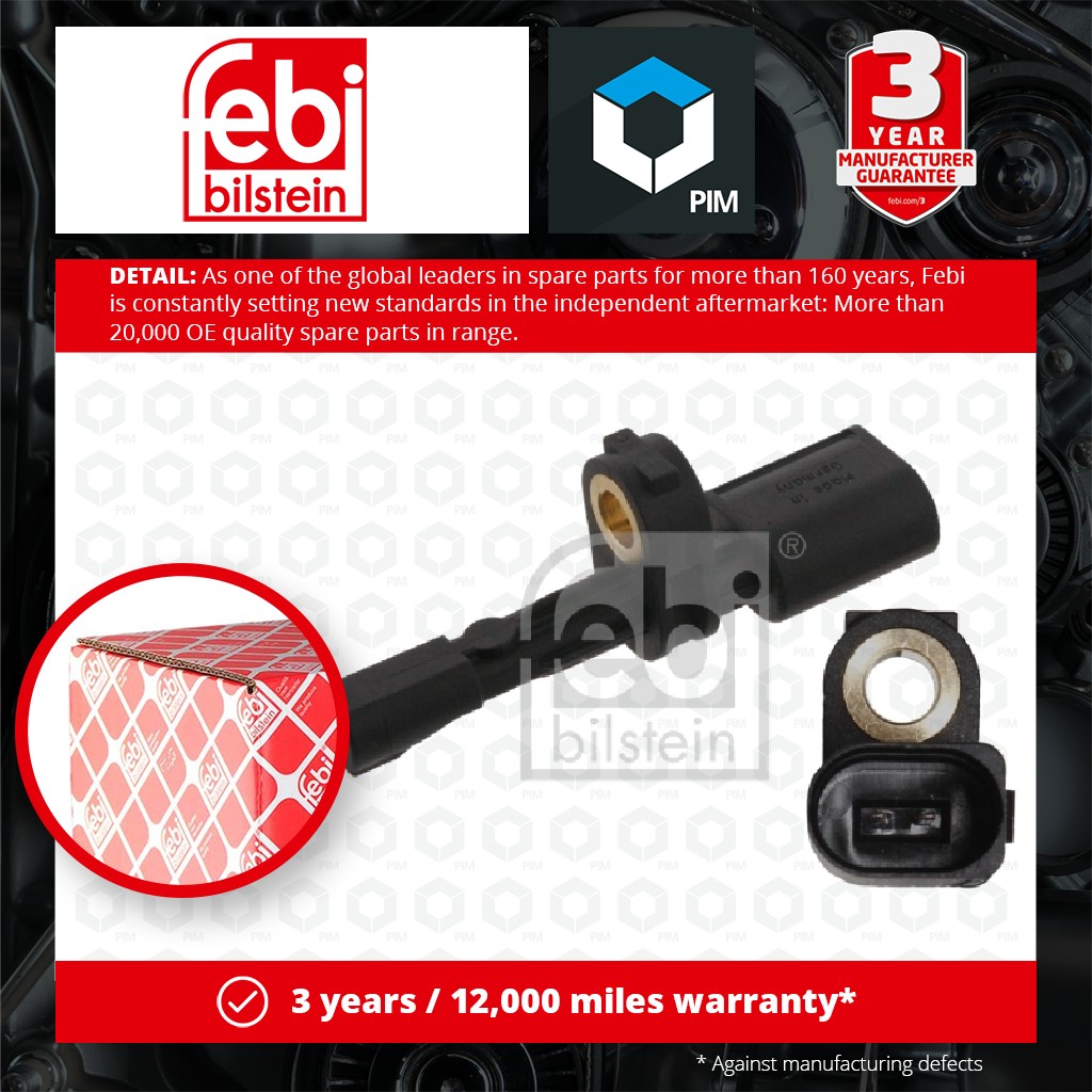 Febi ABS Sensor Rear Left or Right 33541 [PM399489]