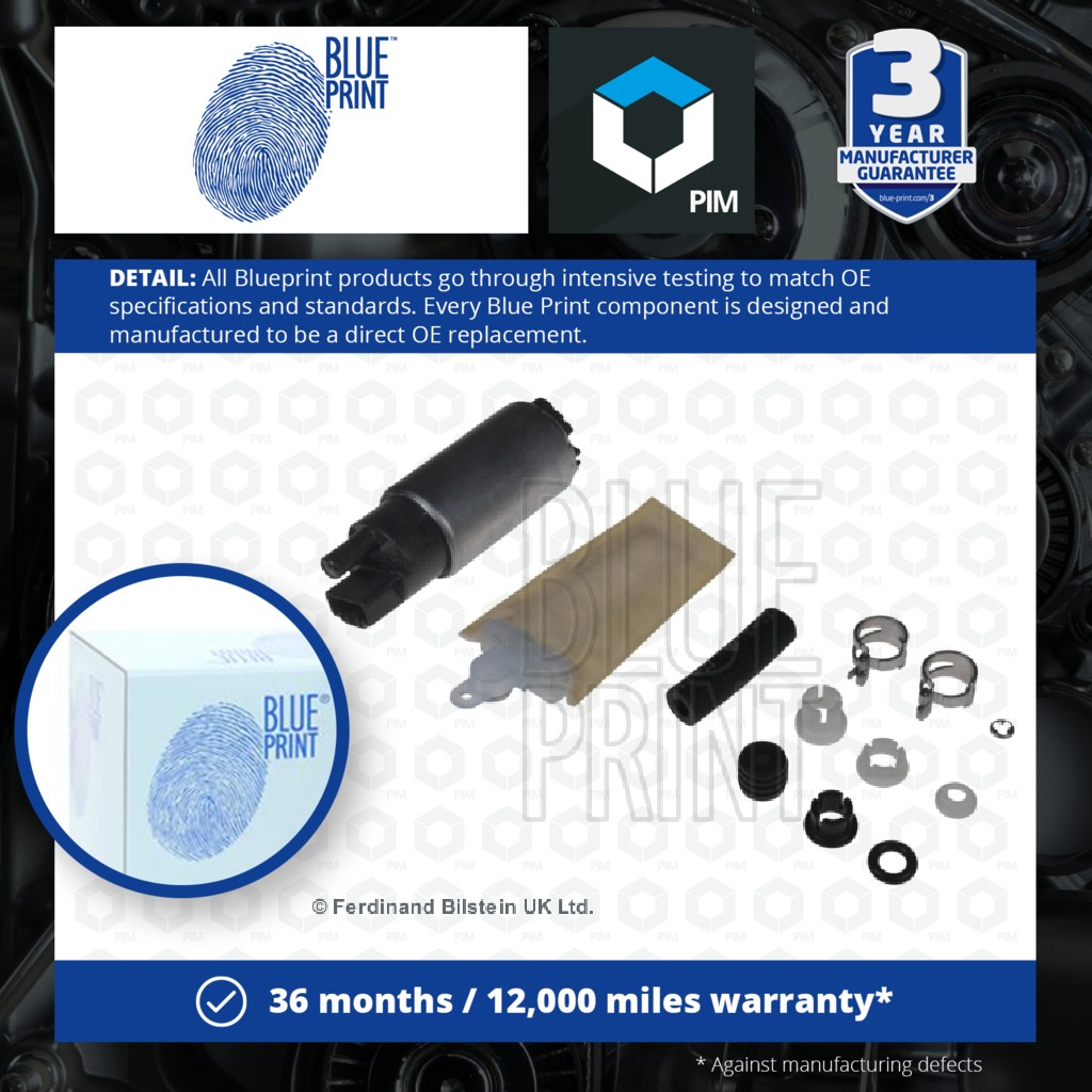 Blue Print Fuel Pump ADT36845 [PM396209]