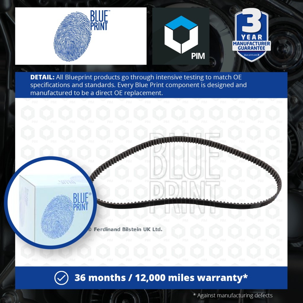 Blue Print Timing Belt ADZ97514 [PM395961]