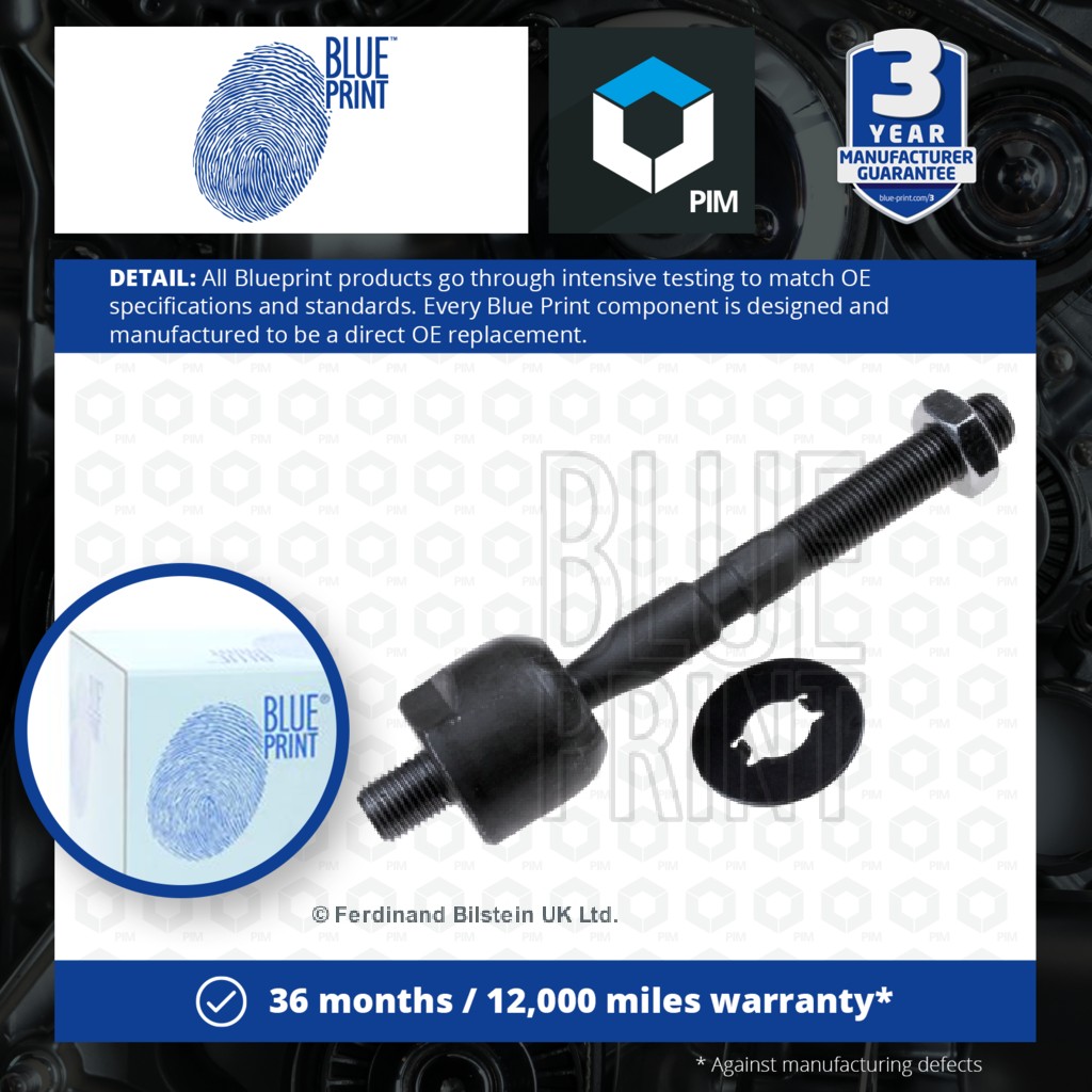 Blue Print Inner Rack End Left or Right ADT38755 [PM395610]