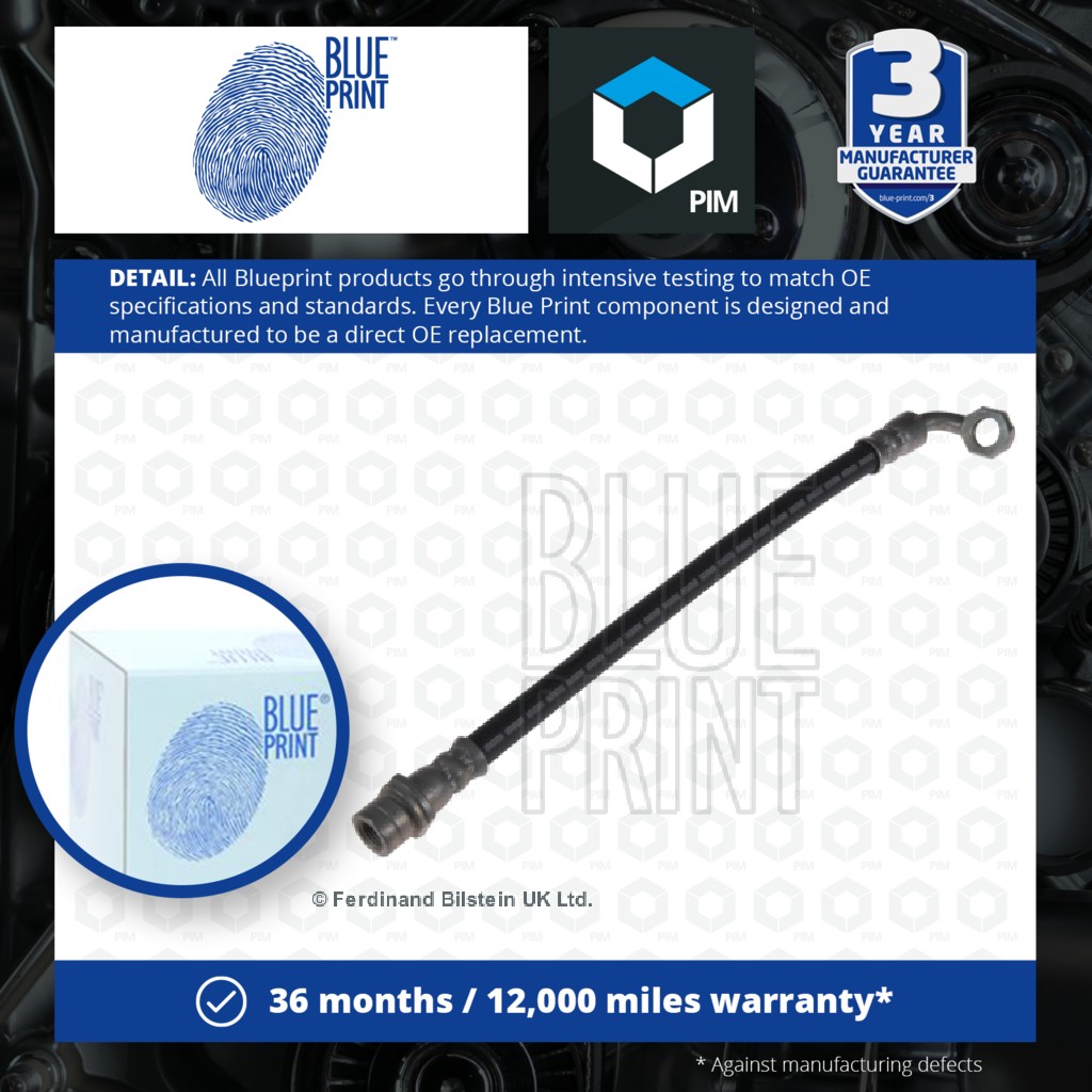 Blue Print Brake Hose Rear Right ADT353274 [PM395283]