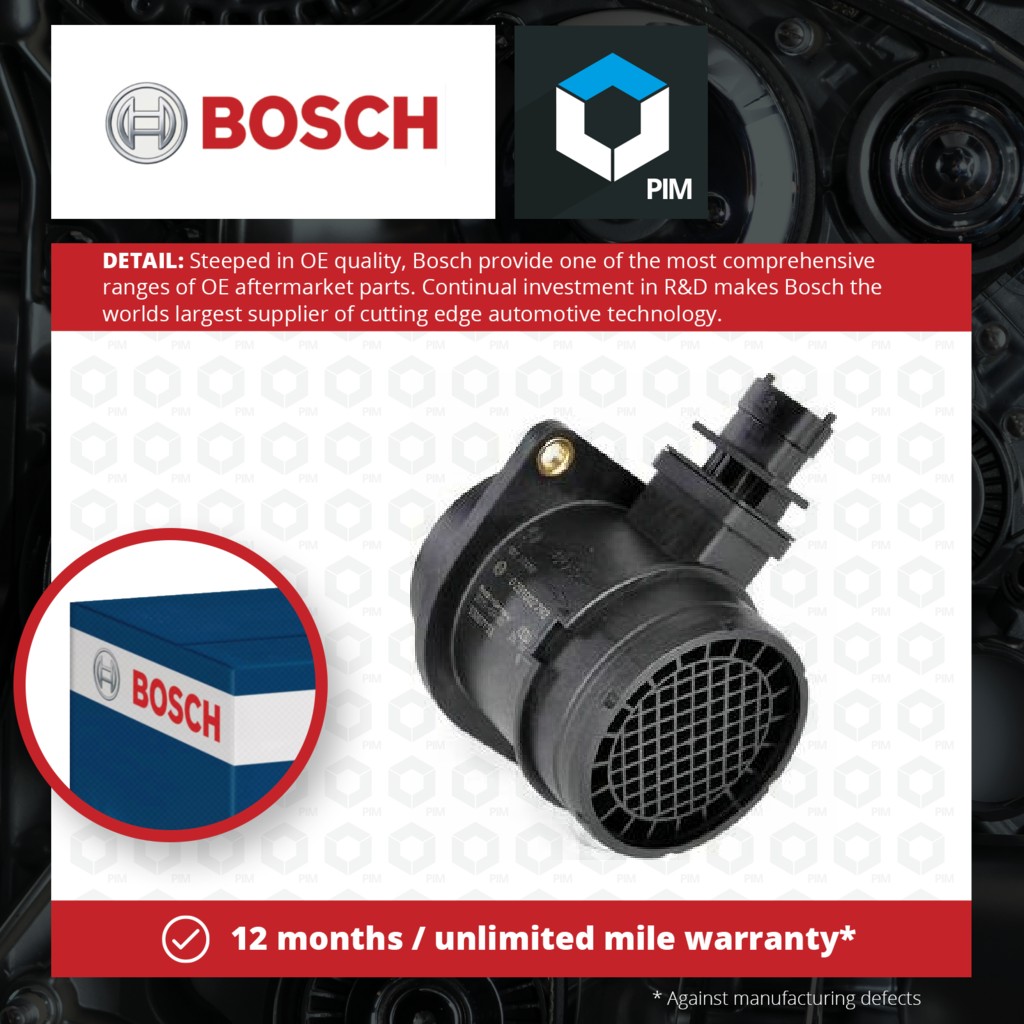 Bosch Air Mass Sensor 0281002792 [PM388902]