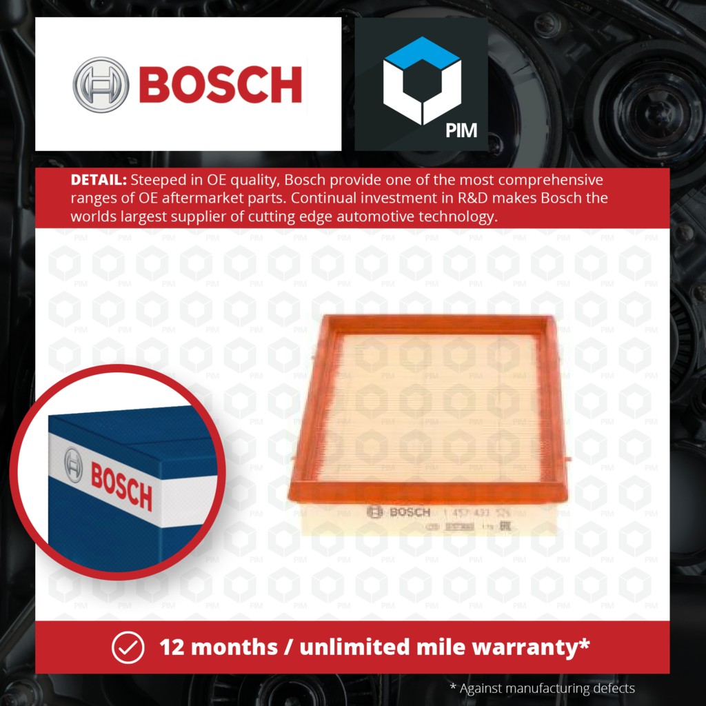 Bosch Air Filter 1457433526 [PM388313]