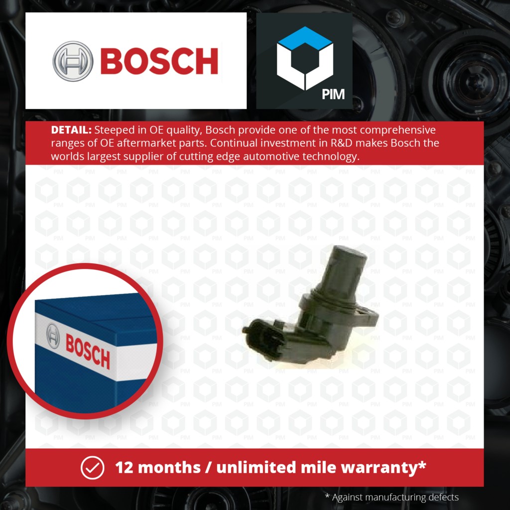 Bosch Camshaft Position Sensor 0232103067 [PM376216]