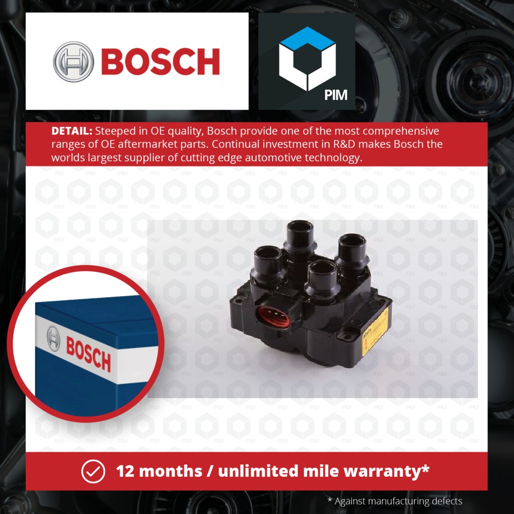 Bosch Ignition Coil F000ZS0212 [PM373802]