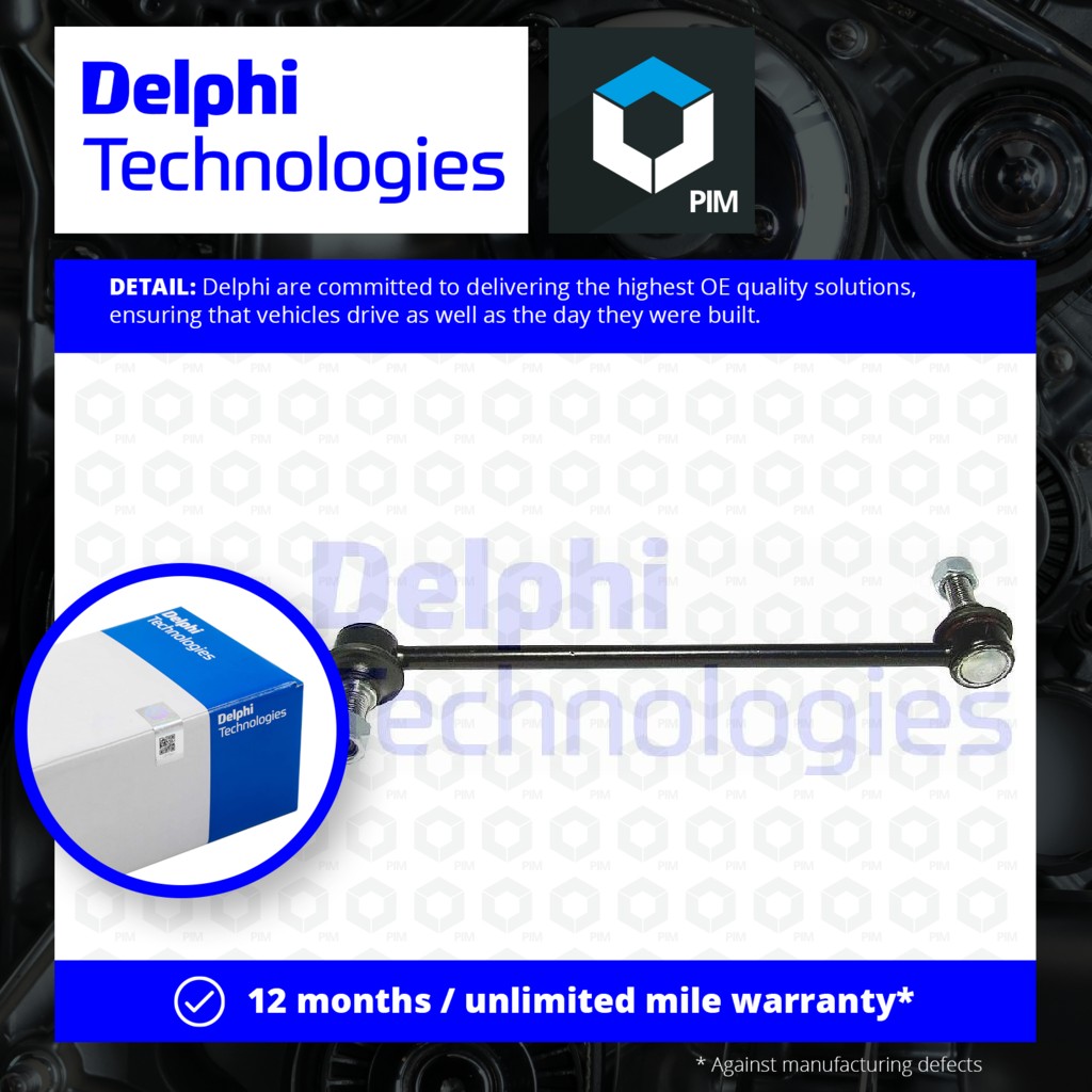 Delphi Anti Roll Bar Link Front TC1513 [PM373747]