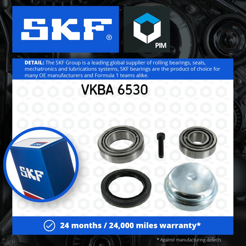 SKF Wheel Bearing Kit Front VKBA6530 [PM363474]