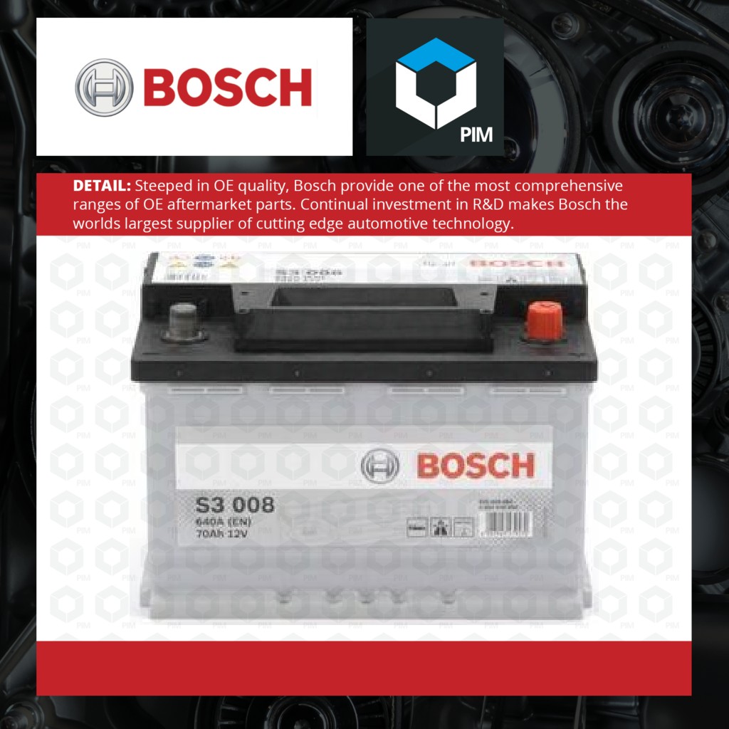 Bosch Car Battery 0092S30080 [PM363359]