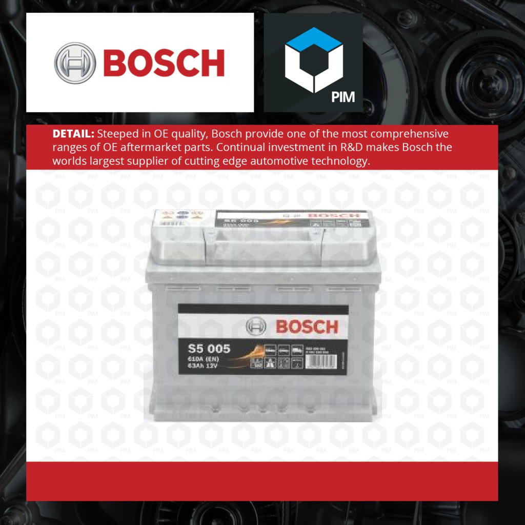 Bosch Car Battery 0092S50050 [PM363128]
