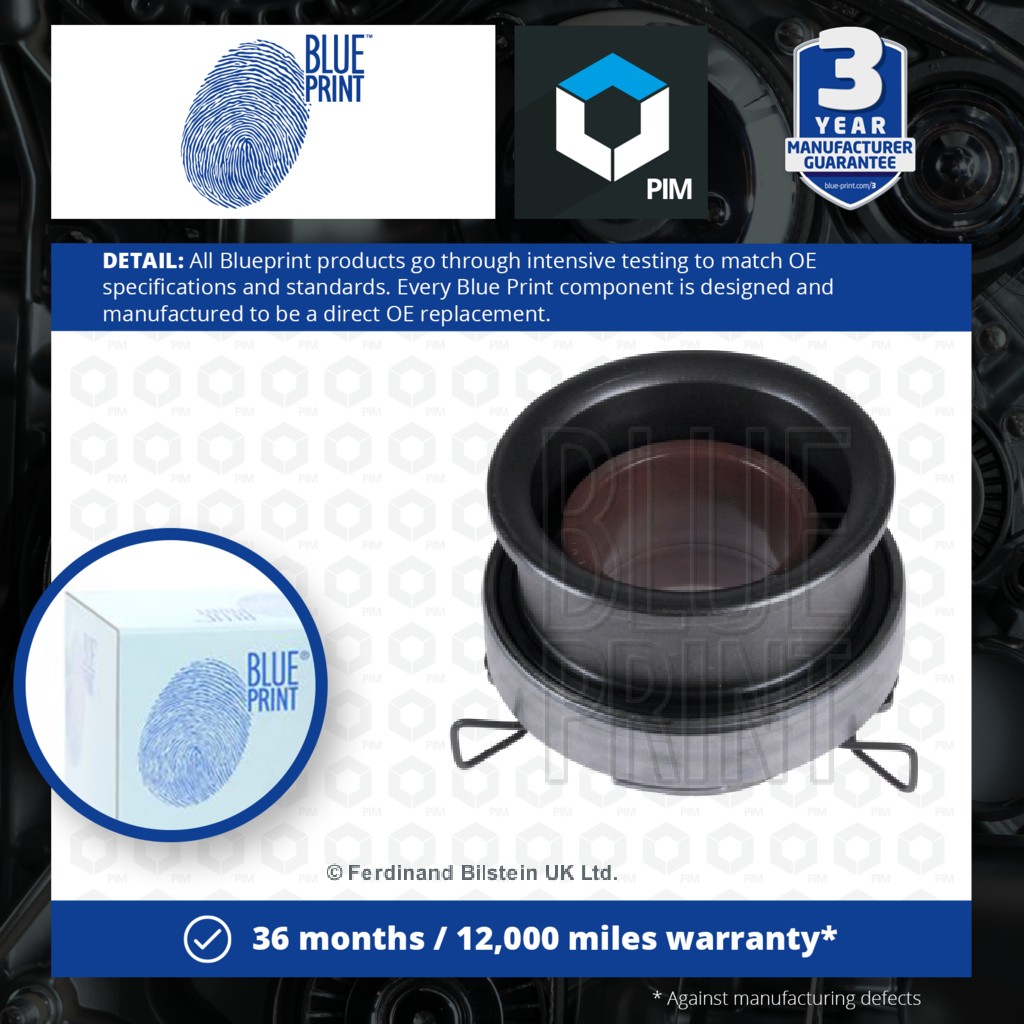 Blue Print Clutch Release Bearing ADT33341 [PM362882]