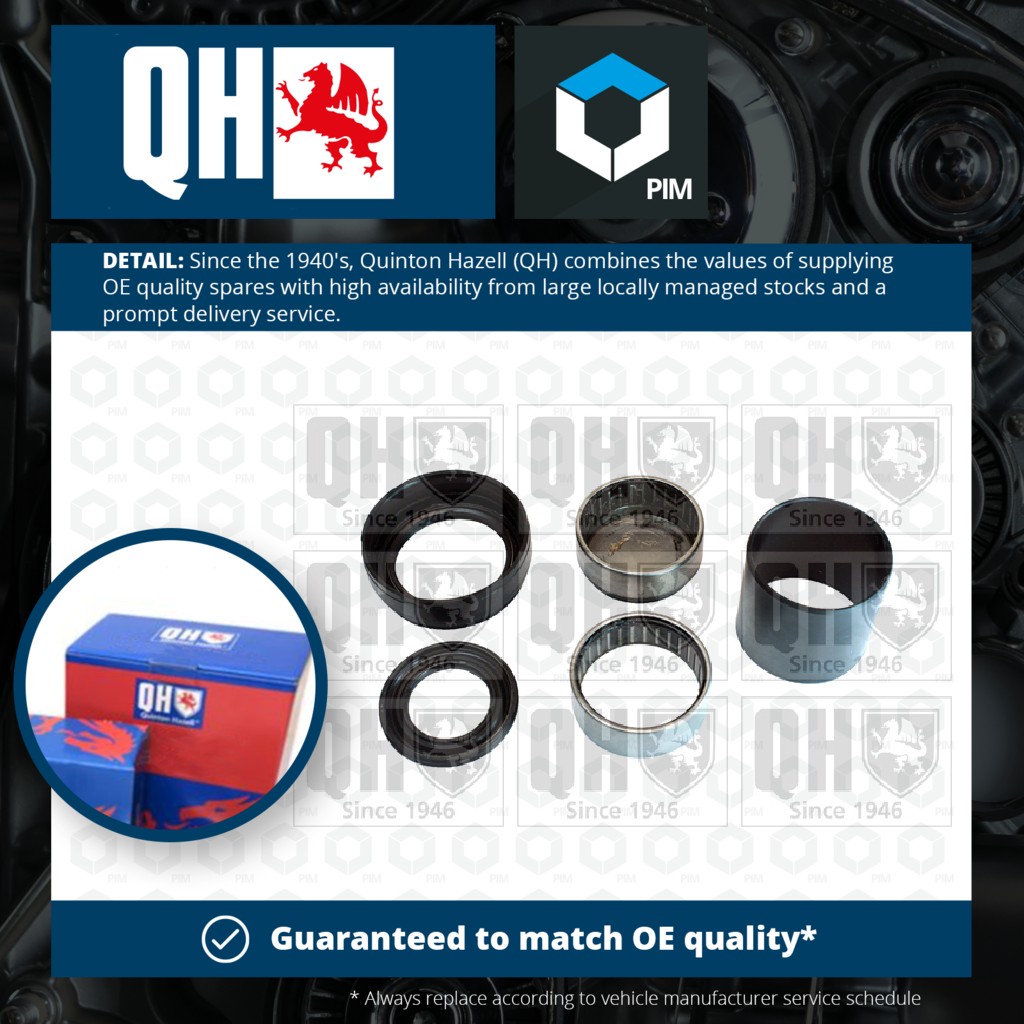 Quinton Hazell Suspension Arm Repair Kit - Rear QWB9017 [PM362421]