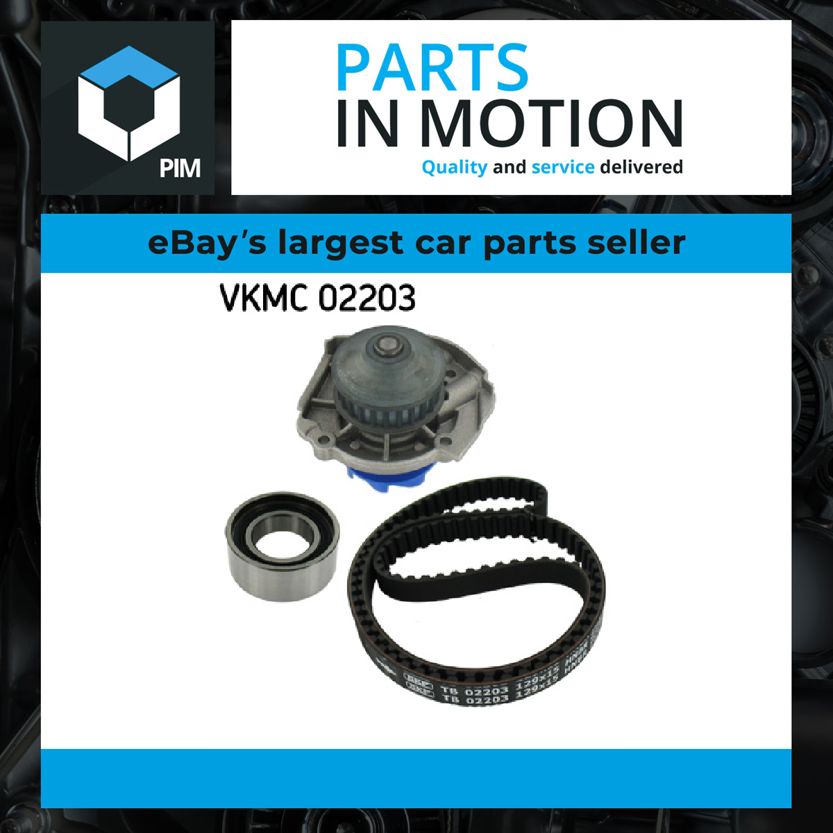 Fits SKF VKMC 02203 Water Pump & Timing Belt Set - Image 13