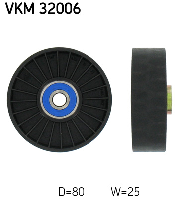 SKF VKM32006 Aux Belt Idler Pulley