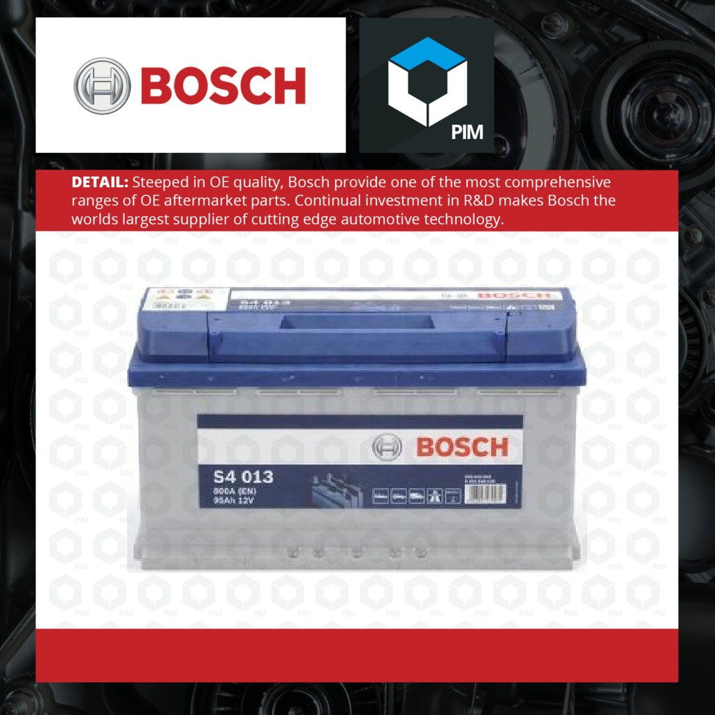 Bosch Car Battery S4013 [PM360772]