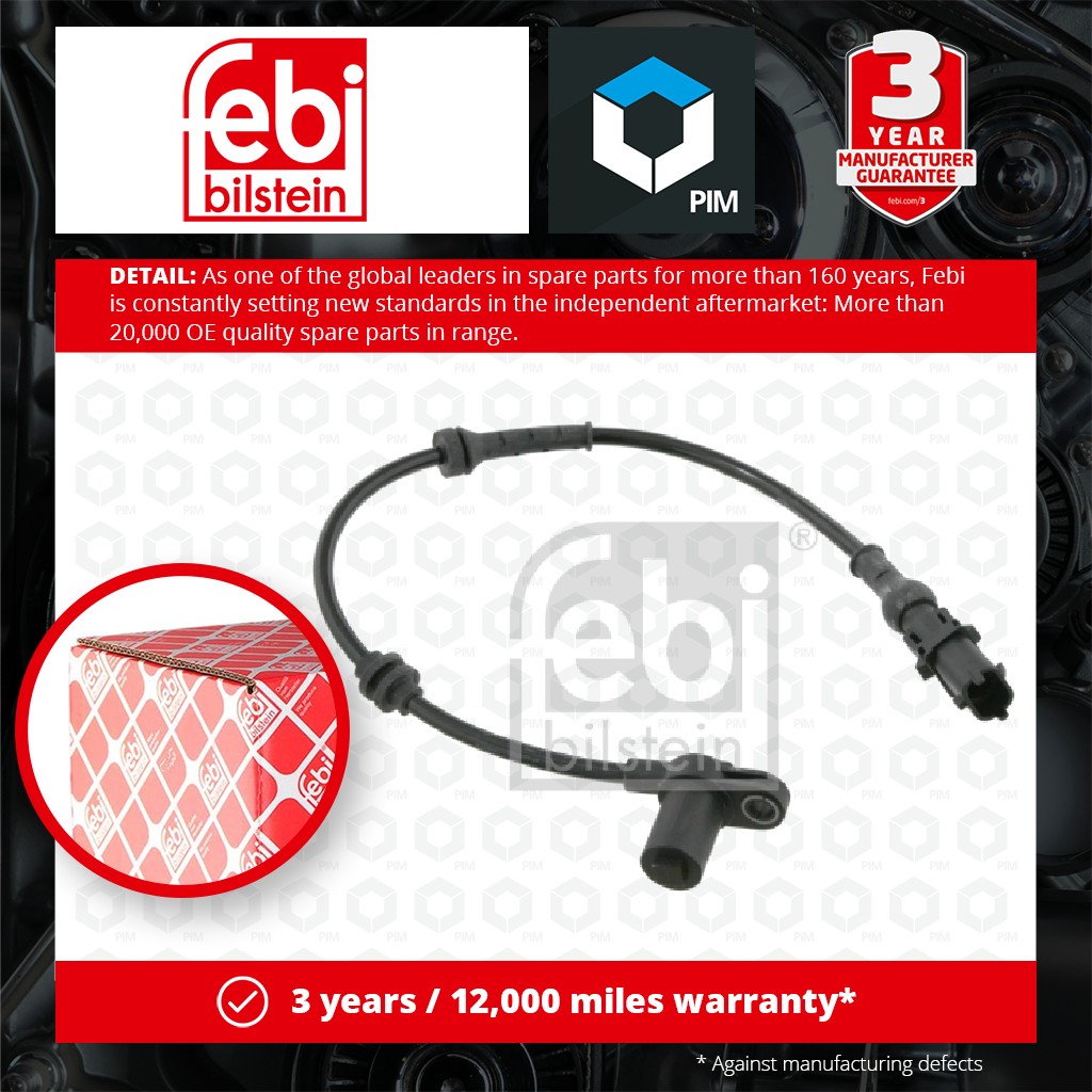 Febi ABS Sensor Front Left or Right 24615 [PM358188]