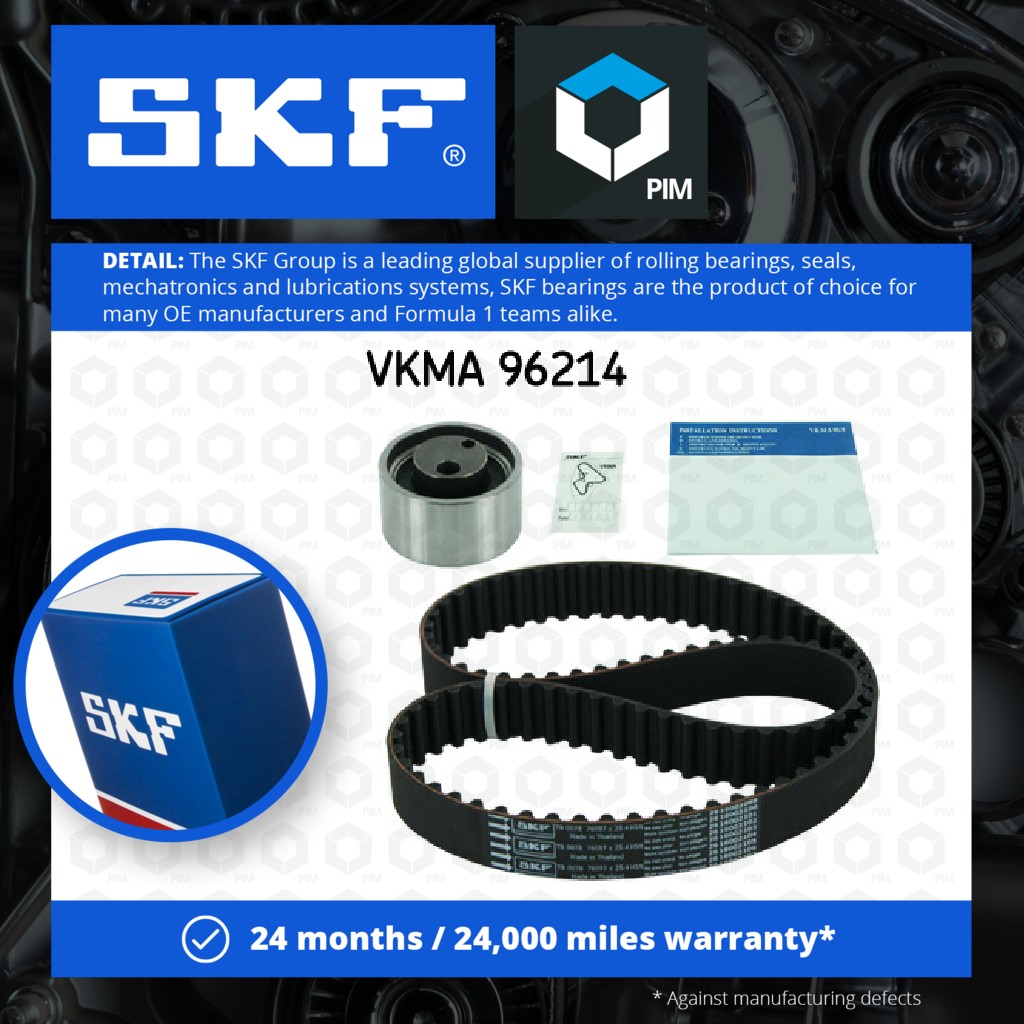 SKF Timing Belt Kit VKMA96214 [PM357820]