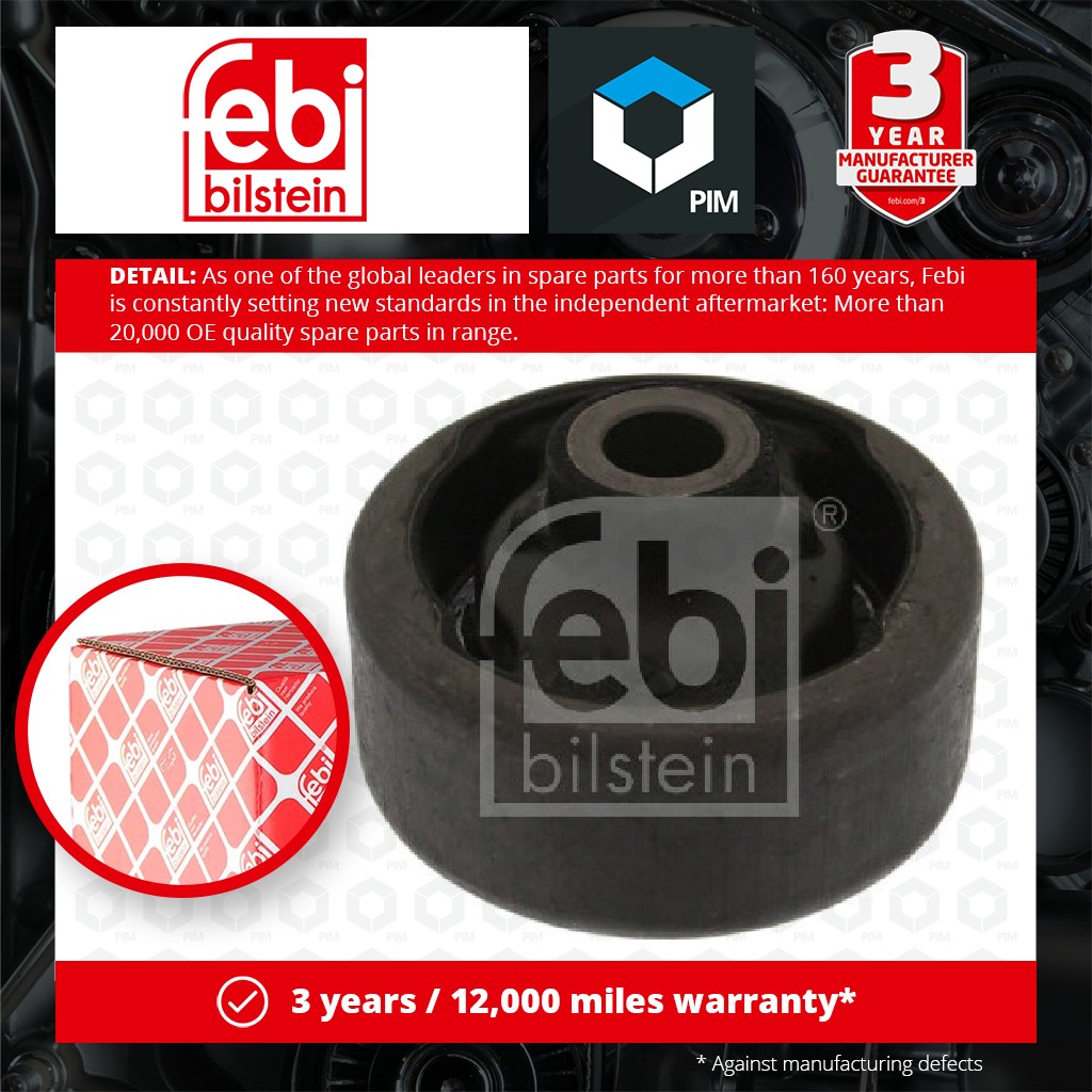 Febi Wishbone / Control / Trailing Arm Bush Front Lower 14231 [PM356758]