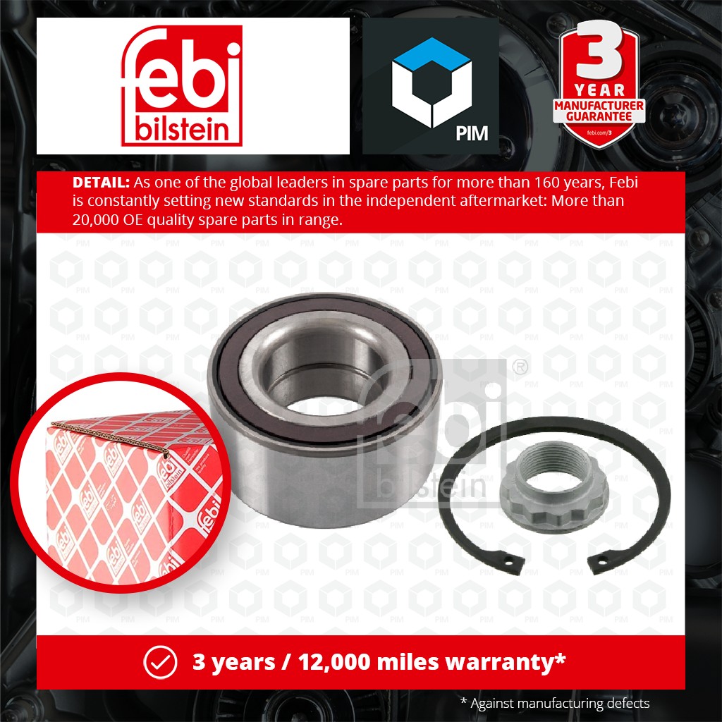 Febi Wheel Bearing Kit Rear 26314 [PM356691]