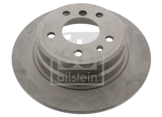Febi 01723 2x Brake Discs Pair Solid